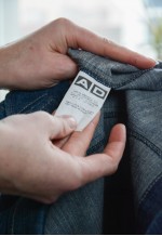 Vintage ADOLFO DOMINGUEZ Blue Denim Blazer Jacket