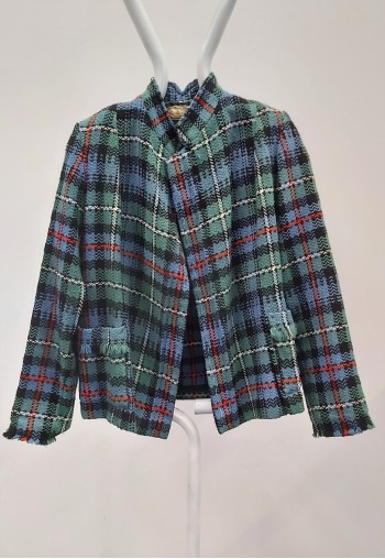 Vintage Ben Nevis Tartan Hand Woven Wool Jacket