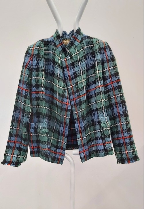 Vintage Ben Nevis Tartan Hand Woven Wool Jacket